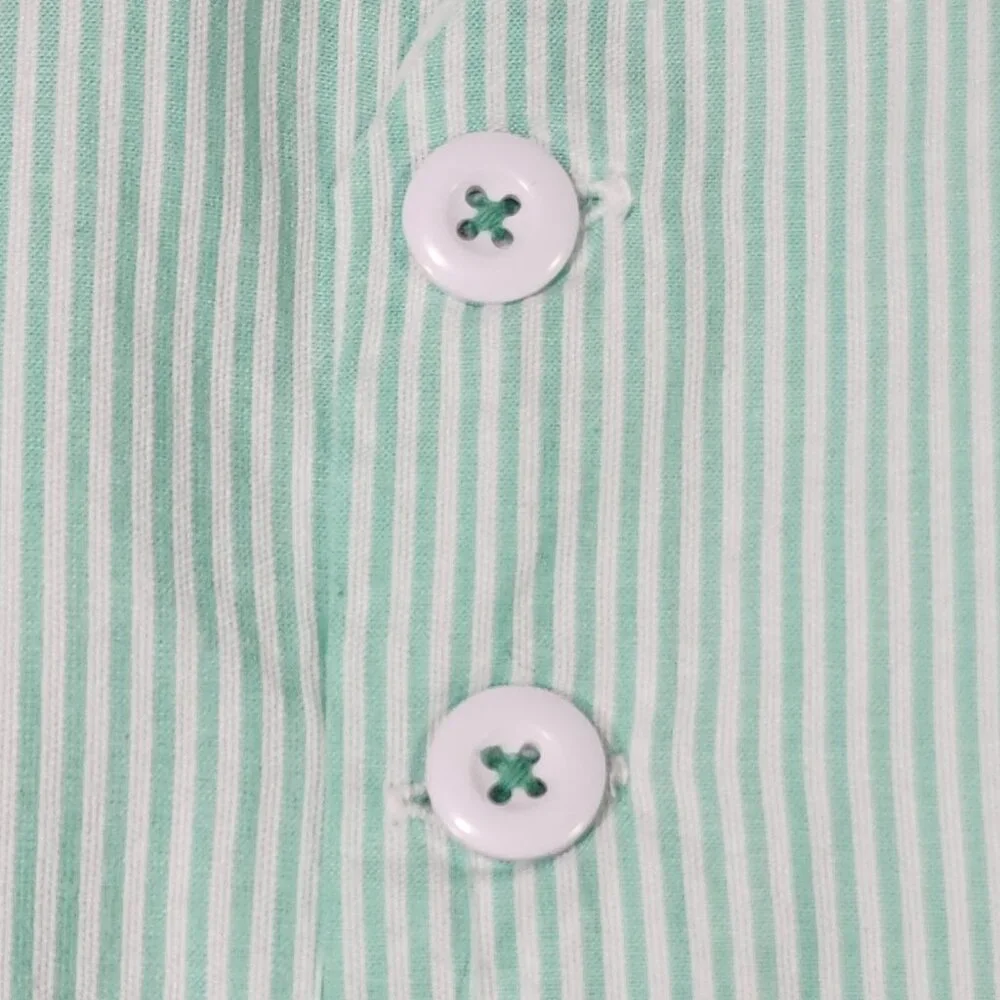 Ruffle Butts Toddler Seersucker Vest 3T Mint Easter‎ Child Ring Bearer Wedding
